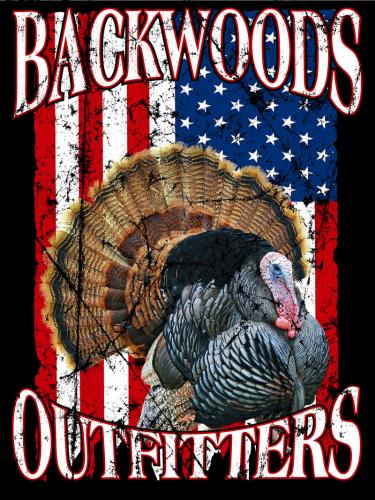 Backwoods Turkey w/American Flag
