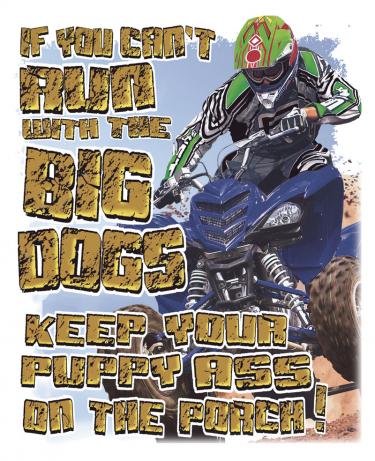 If You Can't Run With The Big Dogs