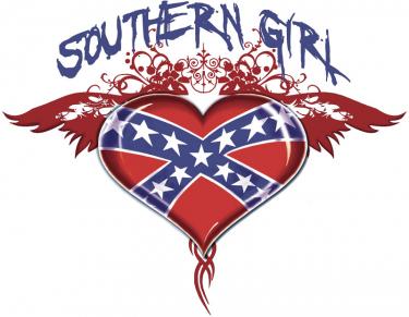 Southern Girl-Rebel Heart Wings