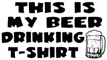This Is My Beer Drinking Shirt